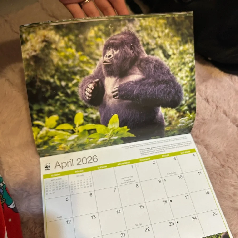 World Wildlife Fund 2026 Calendar